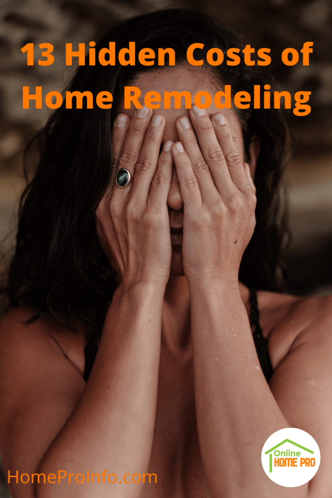 13 hidden costs of home remodeling