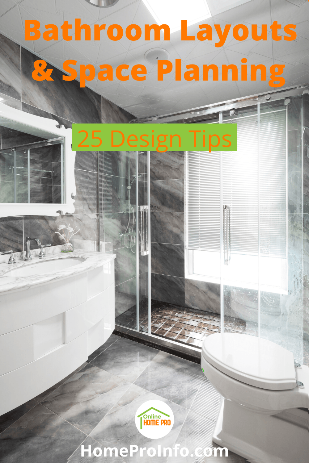 bathroom layouts & space planning