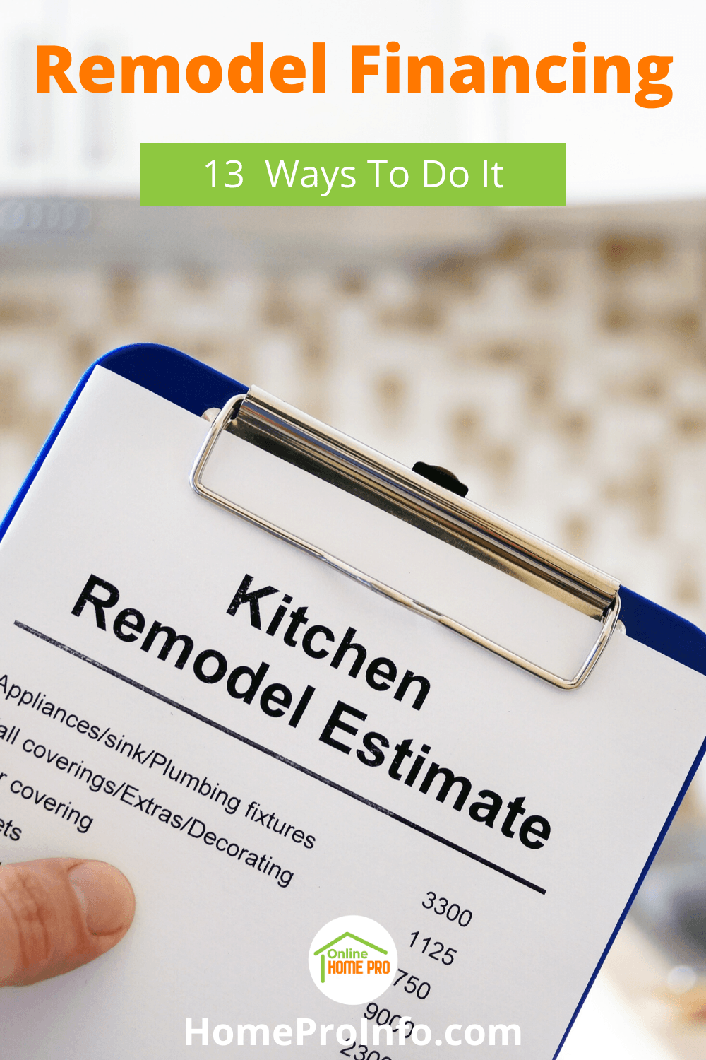 remodel financing 13 ways to do it