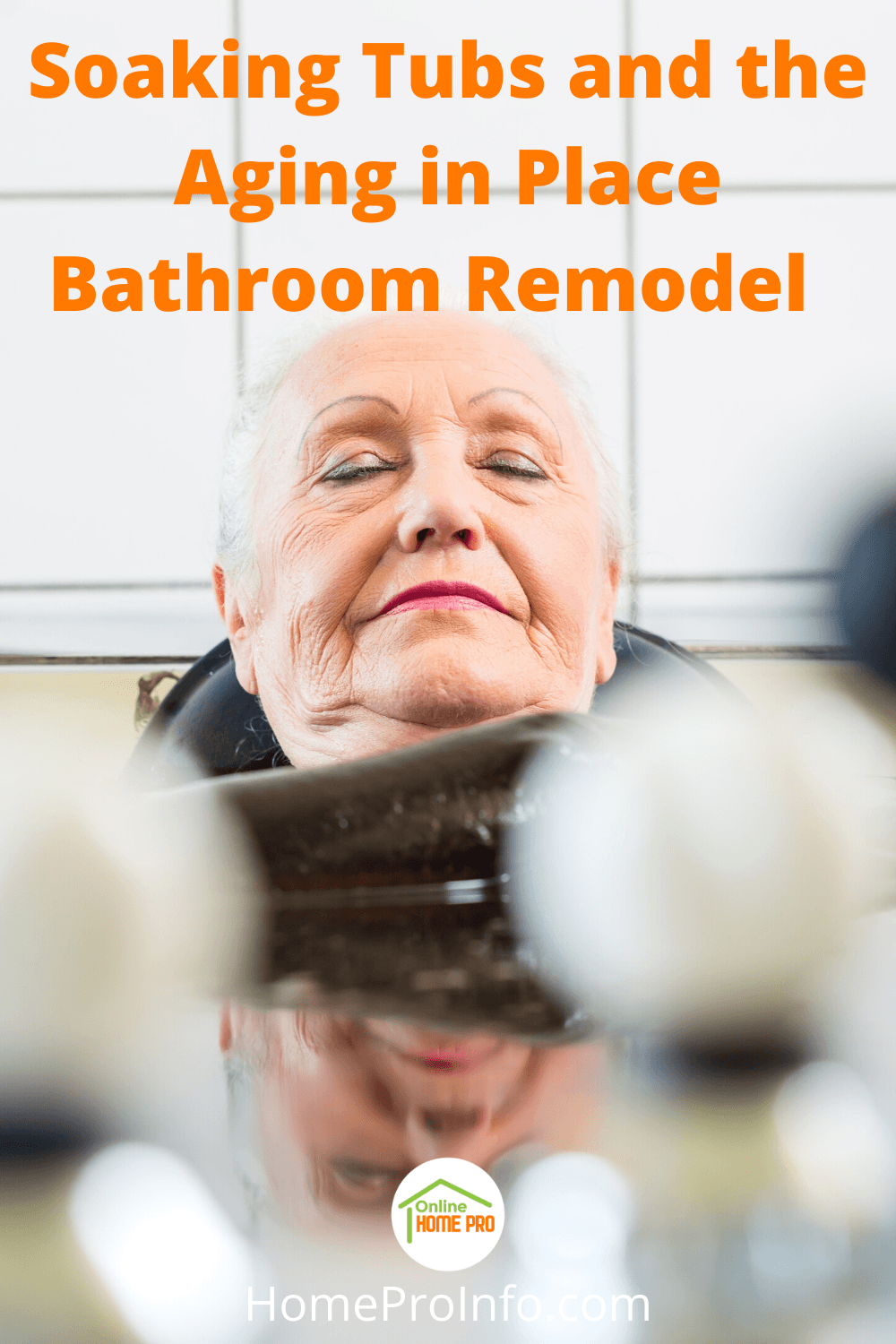 soaking tubs and the aging in place bathroom remodel