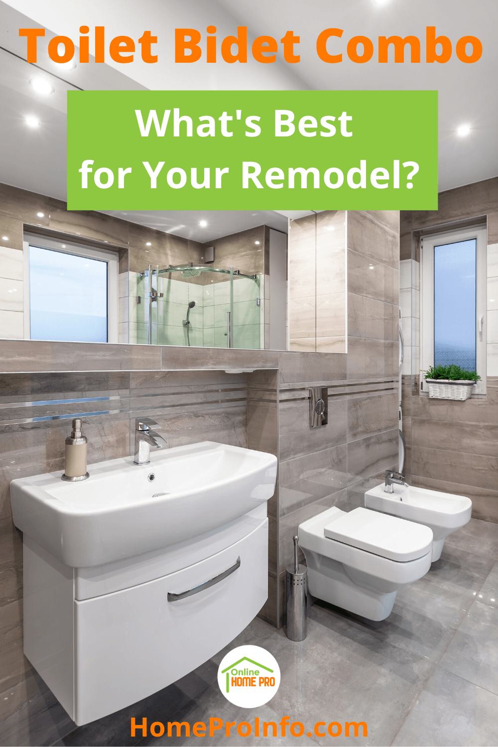 toilet bidet combo and remodeling