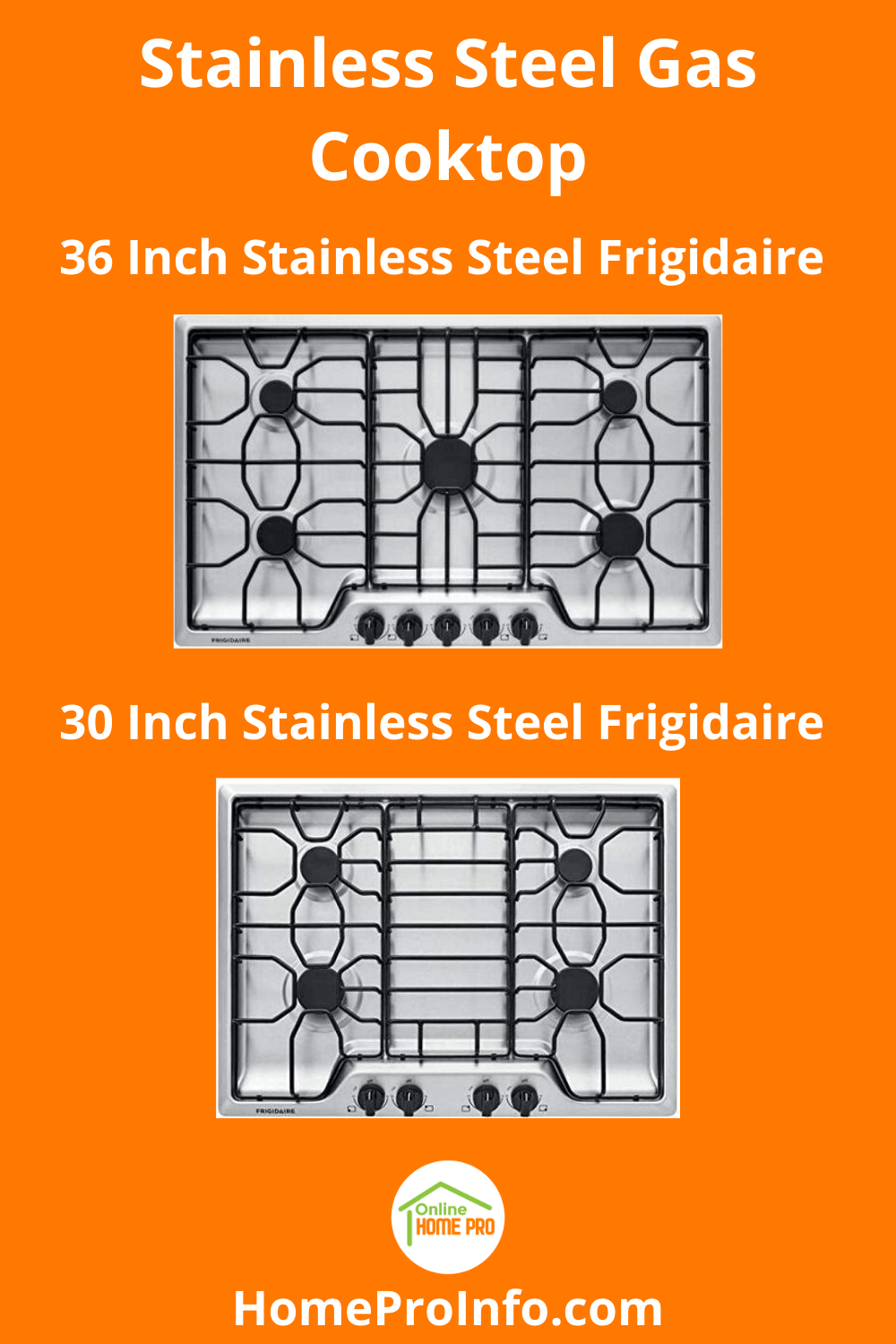stainless gas cooktops