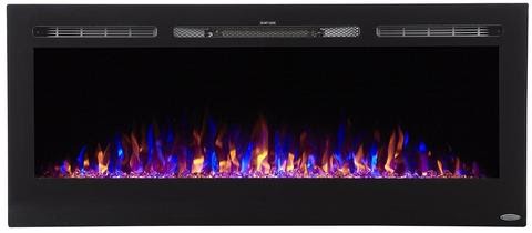 50 inch sideline electric fireplace