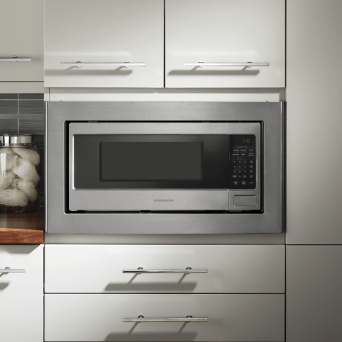 convection microwave upper cabinetry