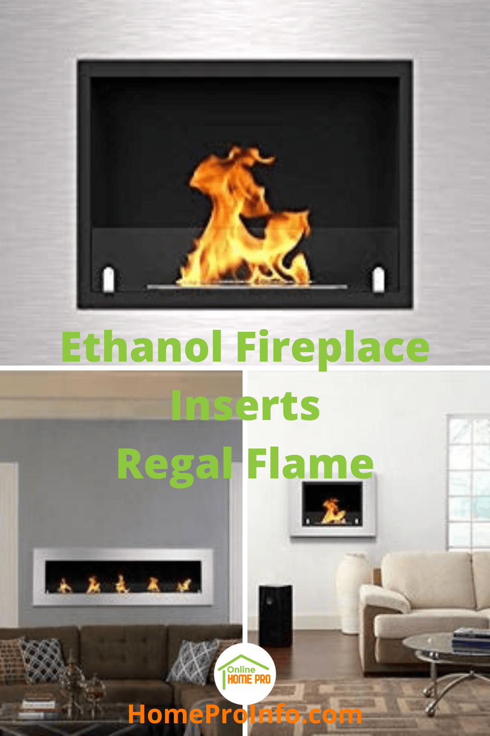 ethanol fireplace inserts regal flame