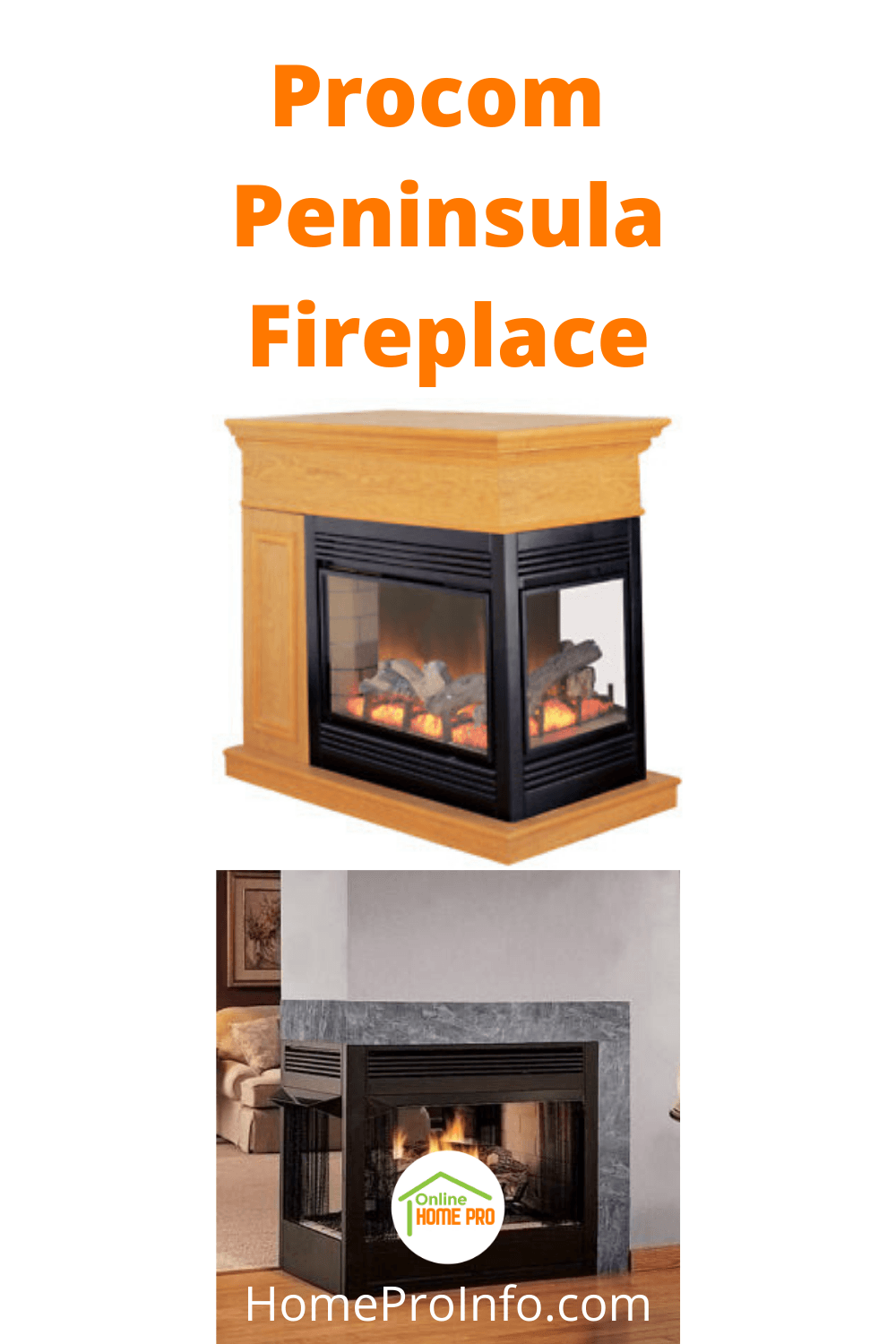 procom peninsula fireplace