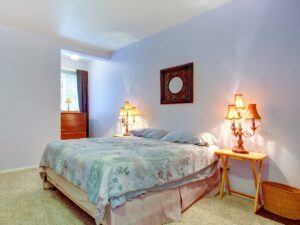lavender bedroom