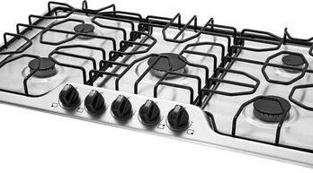 frigidaite 36 inch stainless steel cooktop