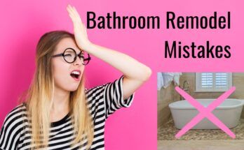 bathroom remodel mistakes