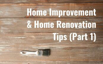 home improvement and renovation tips